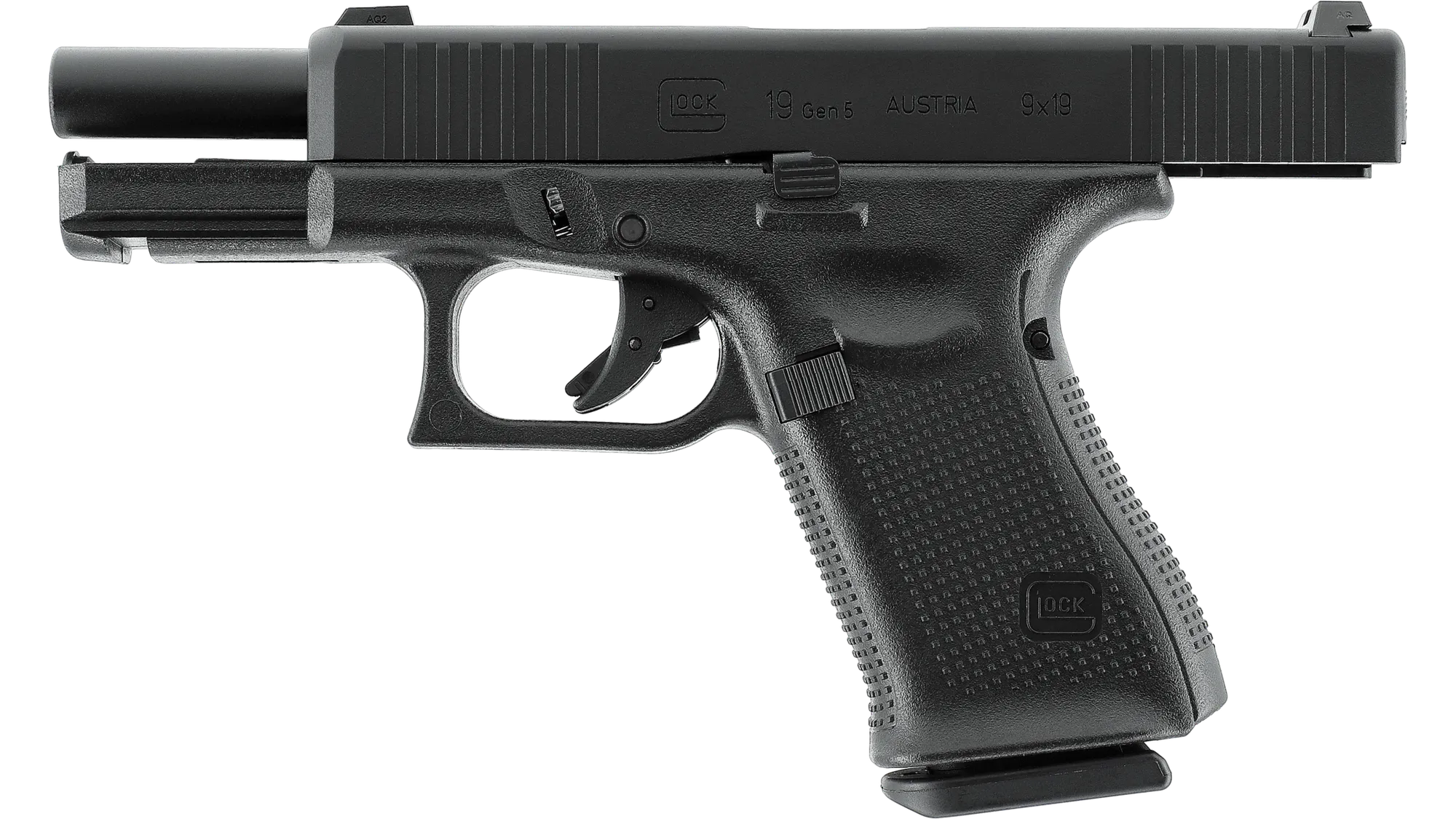 2.6553 - Glock 19 Gen5 Blk 6mm GBB <1.0J 19R
