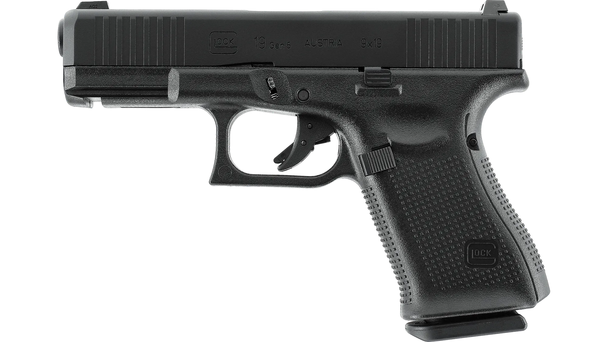 2.6553 - Glock 19 Gen5 Blk 6mm GBB <1.0J 19R